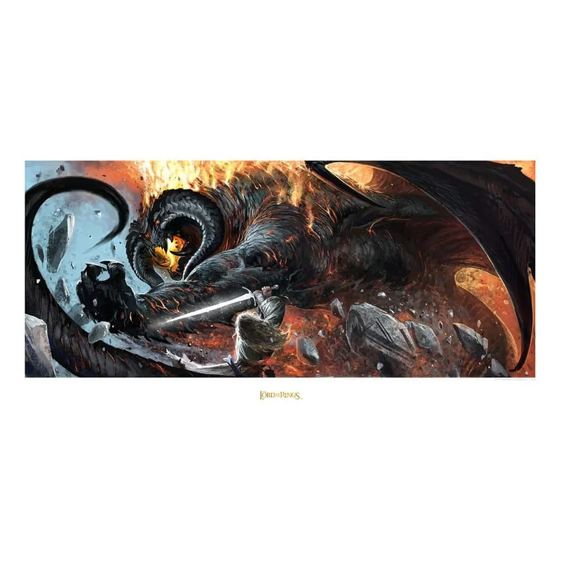 Meilleure Vente Lord of the Rings: The Battle of the Peak Art Print (59x30cm)