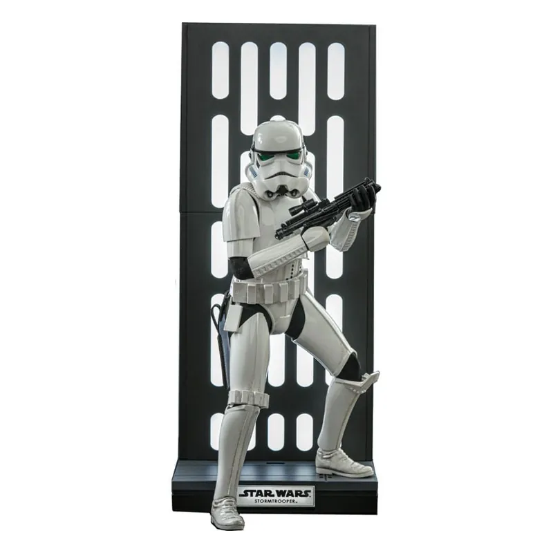 Acheter En Ligne Star Wars: Stormtrooper Movie Masterpiece Action Figure with Death Star Environment 1\\/6 (30cm)