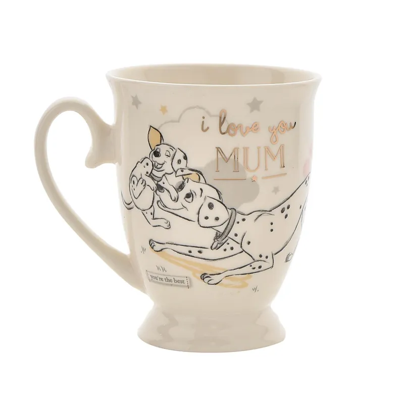 Achat Immédiat Disney: Dalmatian Mug - I Love You Mum (Magical Beginnings)