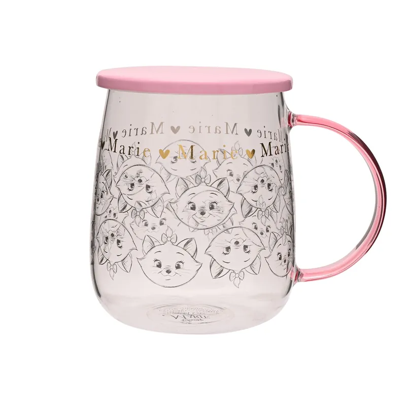 Achat Immédiat Disney Classic: Marie Collectable Glass Mug With Lid