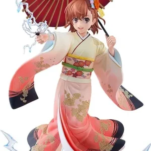 A Certain Scientific Railgun T: Mikoto Misaka - Furisode Kimono Ver. 1\\/7 Statue (28cm) Commander Maintenant
