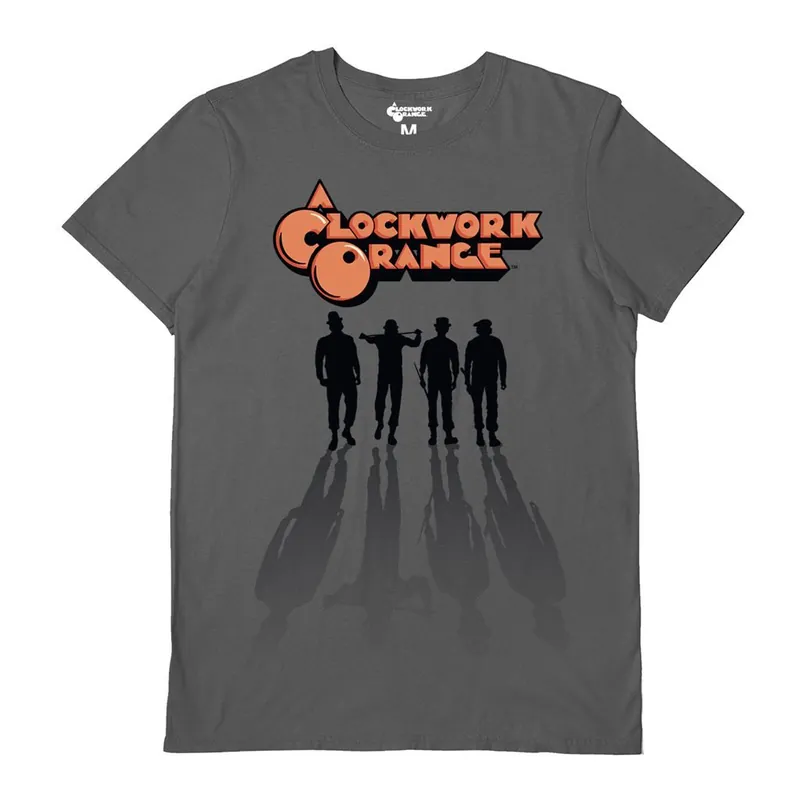 A Clockwork Orange: Gang Charcoal T-Shirt Édition Limitée