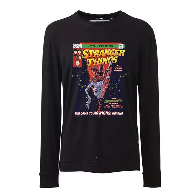 Achat Immédiat Stranger Things: Comic Cover Black T-Shirt