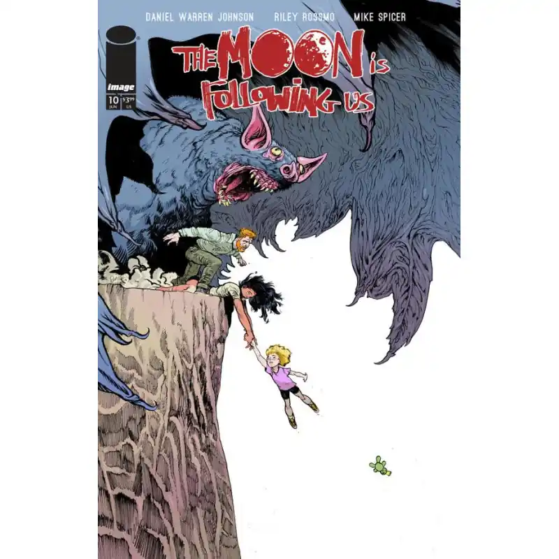 Nouveauté THE MOON IS FOLLOWING US 10 OF 10 CVR B DANIEL WARREN JOHNSON RILEY ROSSMO VAR