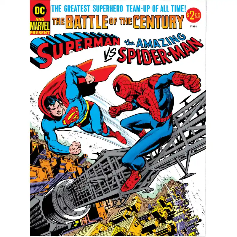 50TH ANNIVERSARY TREASURY EDITION SUPERMAN VS THE AMAZING SPIDER-MAN 1 FACSIMILE EDITION CVR A CARMINE INFANTINO ROSS ANDRU Livraison Express