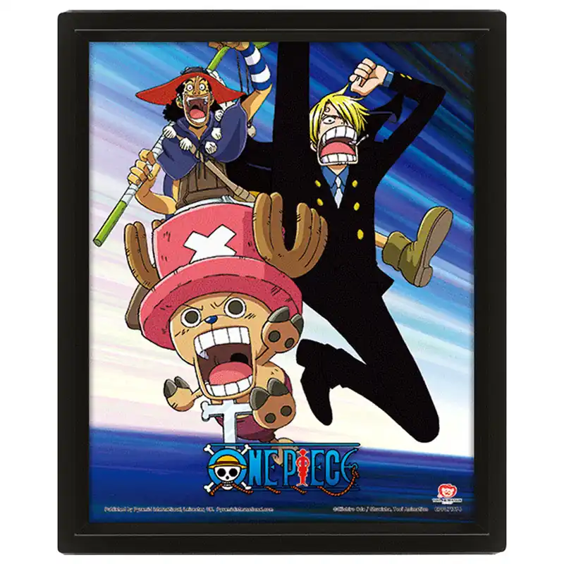 Achetez Aujourd’hui One Piece - Poster Mugiwara Assaut Effet 3D