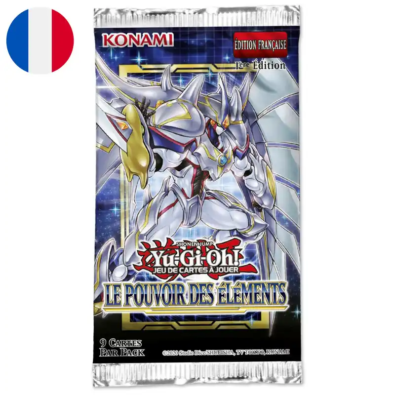 Yu-Gi-Oh! - Booster à l'unité Le Pouvoir des Éléments [FR] Livraison Gratuite