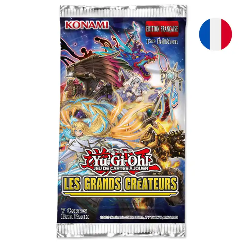Yu-Gi-Oh! - Booster à l'unité Les Grand Créateurs [FR] Commander Maintenant