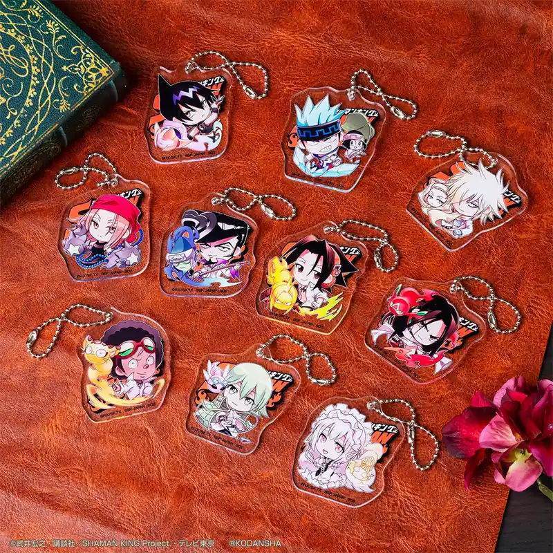 Achat Immédiat Shaman King - Strap Acrylique Lyserg Diethel & Morphine Shaman King Ichiban Kuji [Lot E]