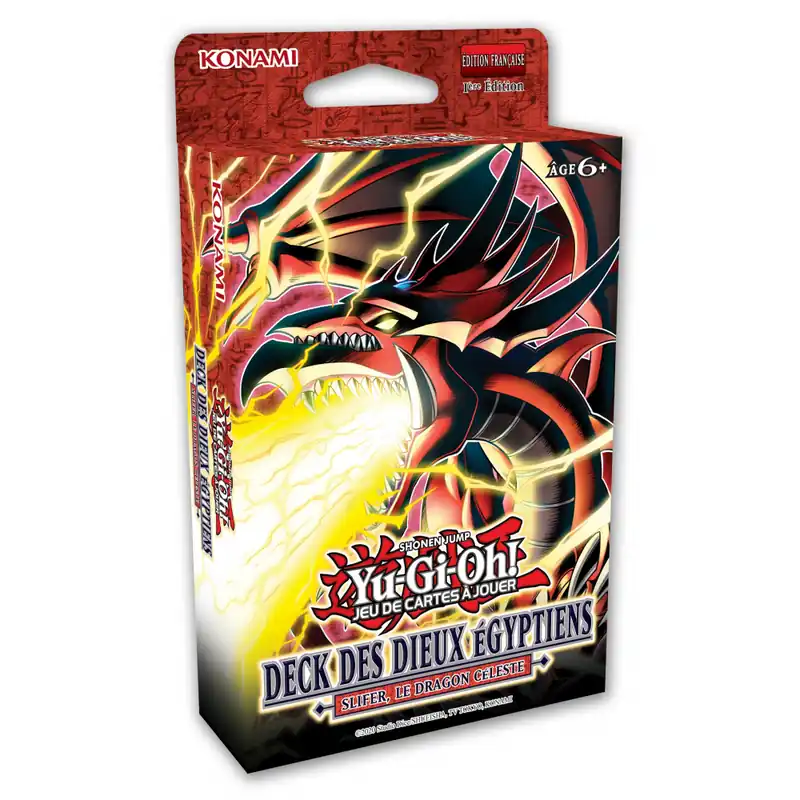 Yu-Gi-Oh! - Deck de Structure des Dieux Égyptiens : Slifer, le Dragon Céleste [FR] Offre Limitée